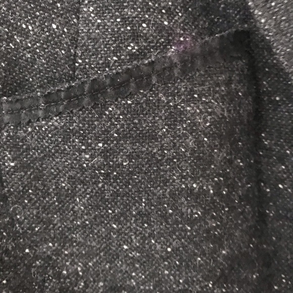 Sigrid Olsen Black Lined 2 Button Jacket Size 10 - Picture 9 of 10